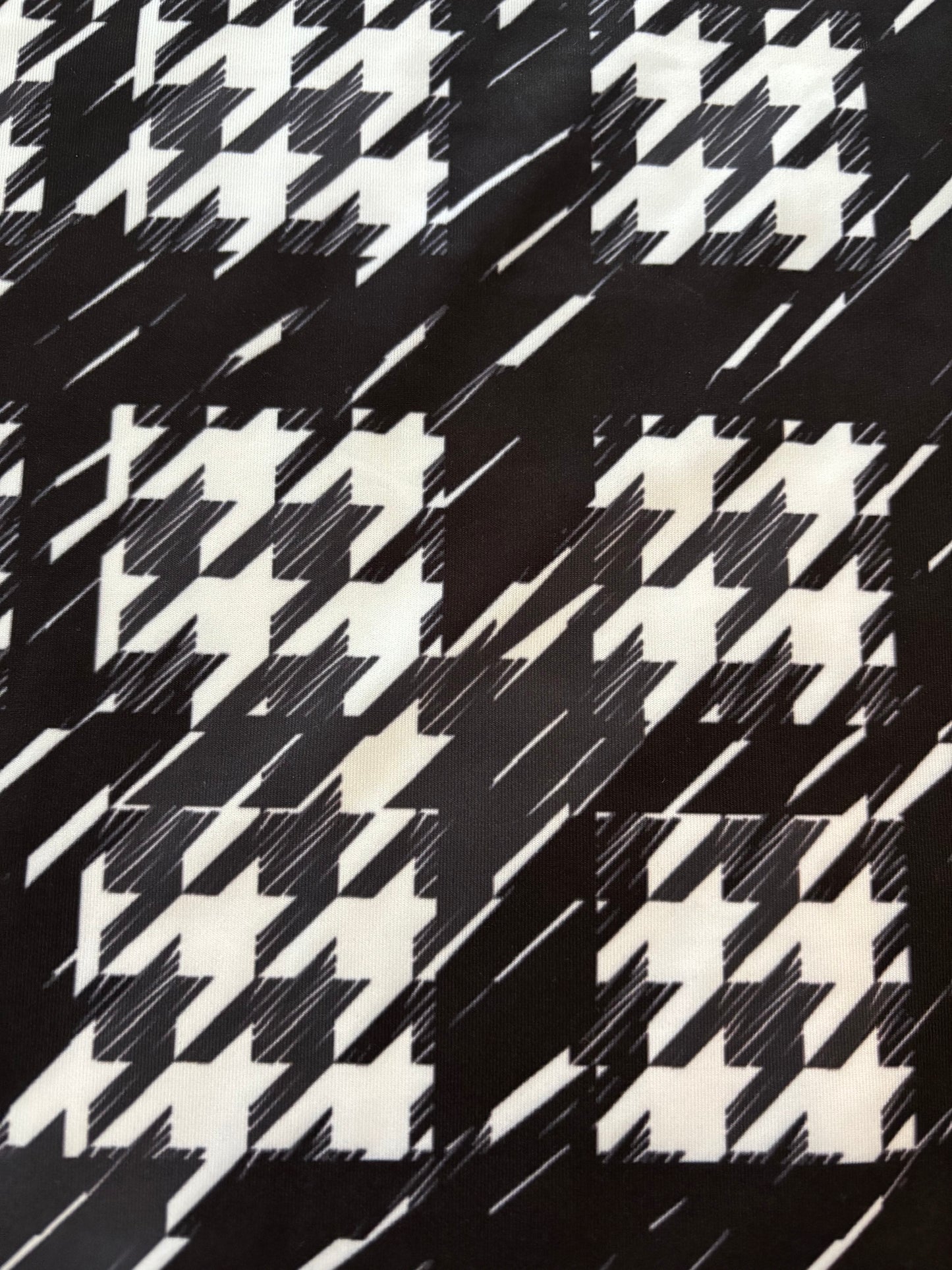 PA BW Houndstooth Collared Shirt