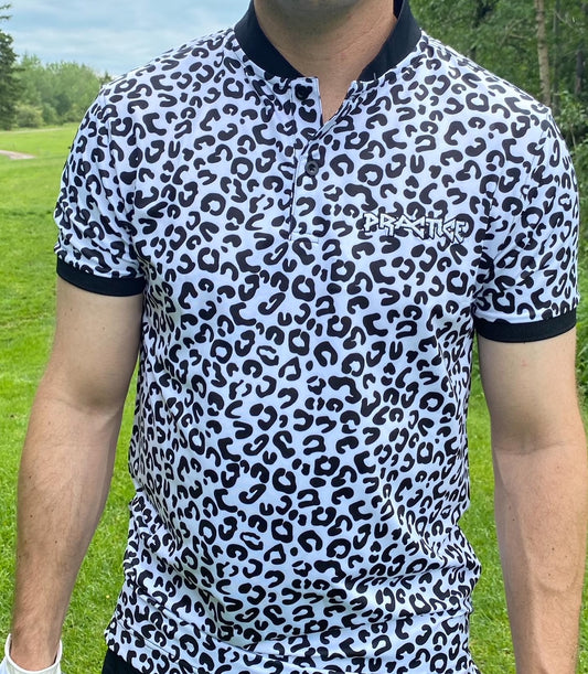 Big Cat Bladed Collar Golf Shirt